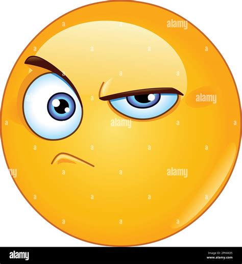 Disapproving Face Clipart