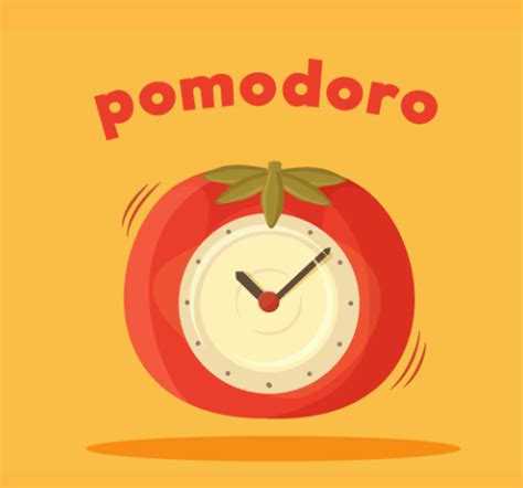 Pomodoro - A simple technique for time management.