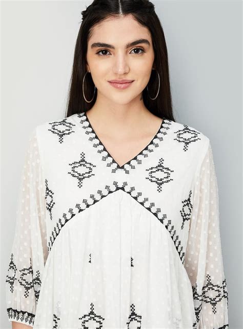 Buy Women Embroidered A-line Dress Online at just Rs. 1299.0 ...