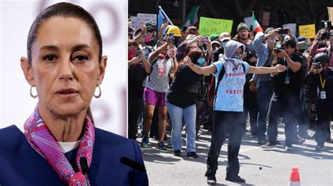 Mexican president speaks out on LA riots