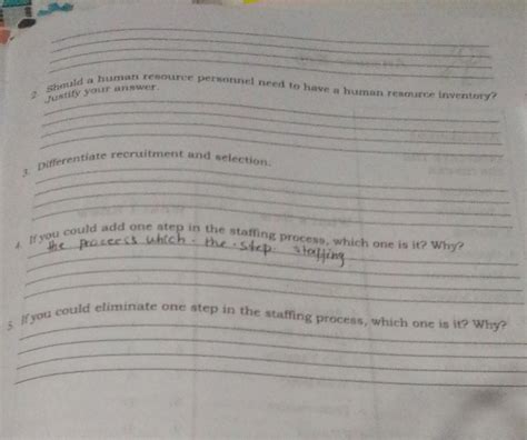 should a human resource personnel need to have a human resource ...