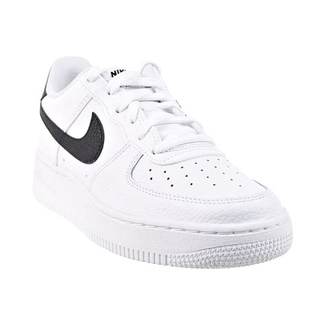 Buy Nike Air Force 1 (GS) Big Kids' Shoes White-Black ct3839-100 Online ...