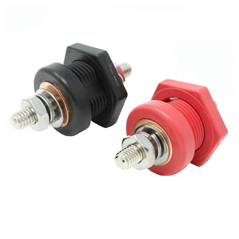 Thru Panel Battery Cable Bulkhead Connectors with Copper Core 3/8 ...