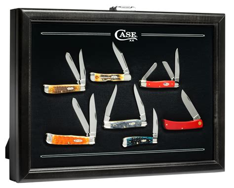 Case XX 18" Locking Black Wood Knife Display for Collectable 53016 - ACC-CA53016 | DISPLAY