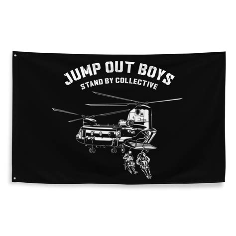 Jump Out Boys Rotary Flag – Stand By Collective
