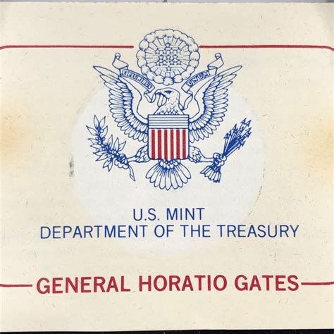 US Mint Pewter Reproduction of the Medal Presented to Gen. Horatio ...