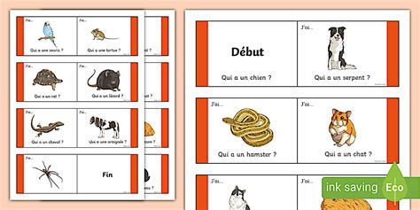👉 French Pet Loop Cards - KS2 - Twinkl