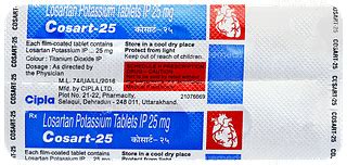 Cosart 25 Tablet: Uses, Side Effects, Price & Substitutes