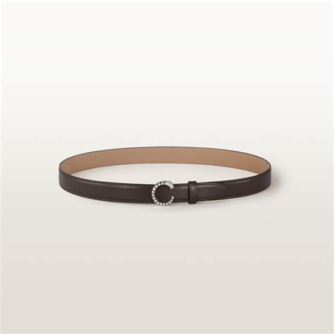 Belt 25 mm, Panthère de Cartier, Size 85 cm