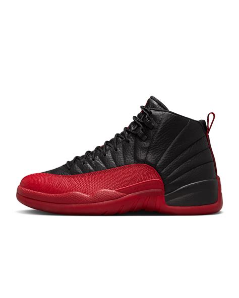 Air Jordan 12 'Black and Varsity Red' (CT8013-002) release date. Nike SNKRS