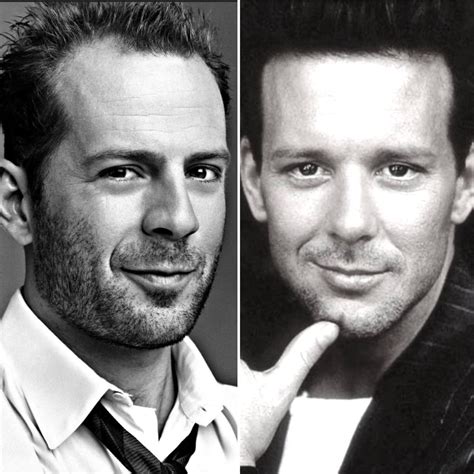 Le jeune Bruce Willis et le jeune Mickey Rourke : r/totallylookslike