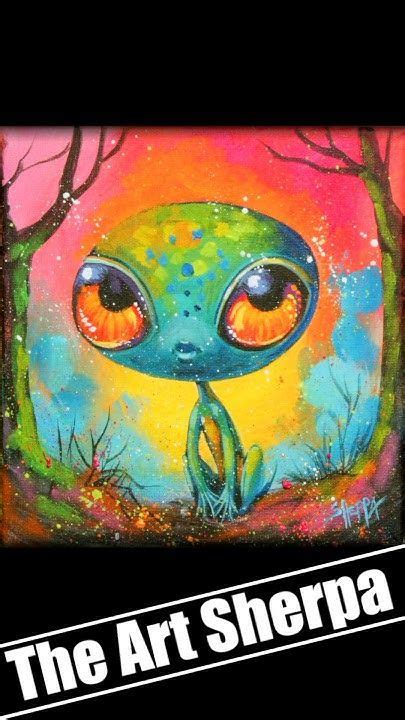 Image result for Alien Creatures in Acrylic Paint