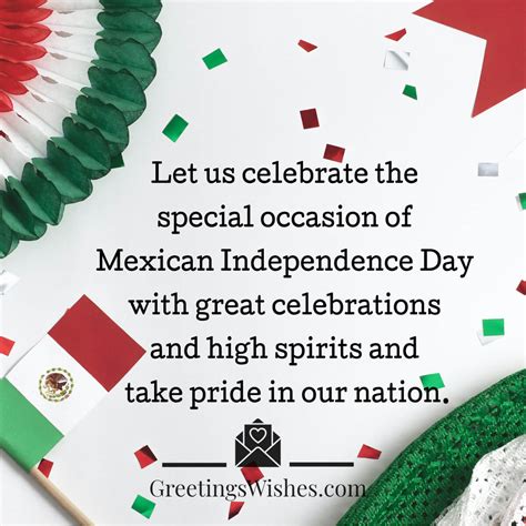 Mexican Independence Day Wishes (16th September) - Greetings Wishes