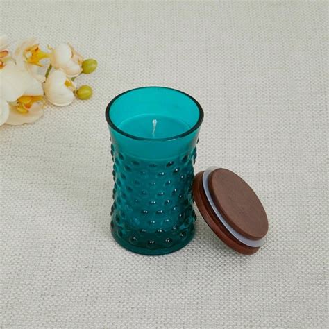 Buy Redolence-Daisy Embossed Jar Candle- Amber from Home Centre at just ...