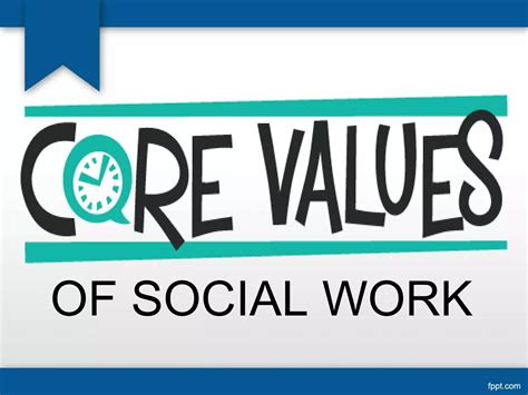 Core values of social work | PPTX