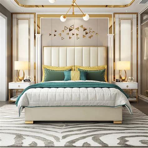 Cuddle Luxury Bed in Leatherette – Indian Nest