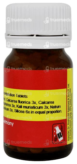 Dr Reckeweg Bc 4 Bio Combination 4 Tablet 20 Gm - Uses, Side Effects ...