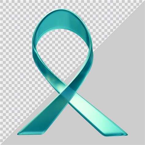 Cancer ribbon icon design with 3d modern style | Premium PSD