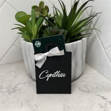 Personalized Gift Card Holders at Carol Santana blog