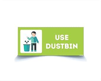 Green Panda®-Use Dustbin Sign Board for Hospitals, Hotels, MNCs ...