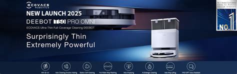 DEEBOT T50 PRO OMNI Robot Vacuum - ECOVACS India