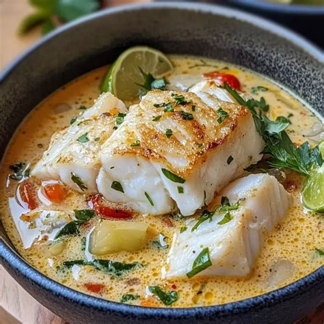 Coconut Lime Fish Soup Recipe | Vibrant and Flavorful in 2025 | Healthy ...