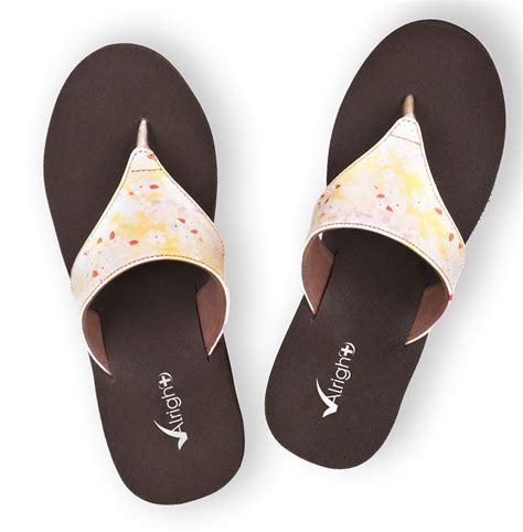Alright Womes Premium MCP Floral Ortho Footwear AW 306 – HappyWalk ...