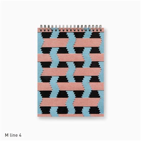 WEAVED notebook M line（3patterns） | shigeki fujishiro design