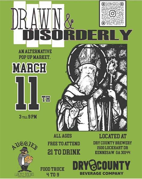 The Cryptid Cannery Vends at Drawn & Disorderlys Art Market, Dry County ...