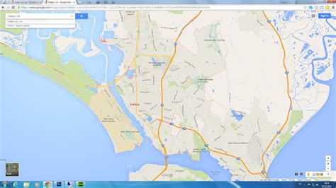 Vallejo, California Map