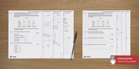 AQA Physics Required Practical: Thermal Insulation Differentiated Exam
