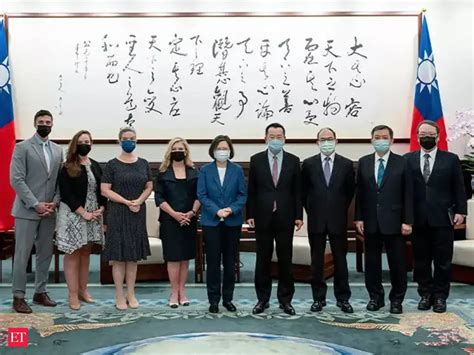 U.S. china tension: Another US congressional delegation visits Taiwan ...