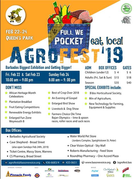 Agrofest Barbados by Barbados Agricultural Society - Totally Barbados