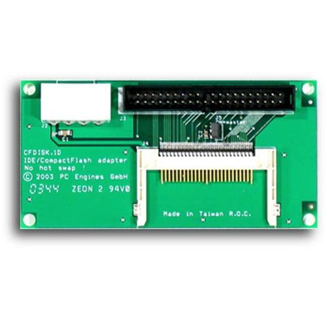 Aerial.net :: CFDISK.1EH - IDE to CompactFlash adapter