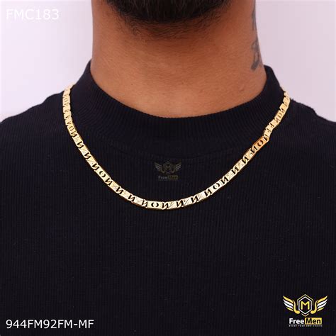 Freemen Beautiful C Nawabi TBO chain for Men - FMC183 – Freemen®