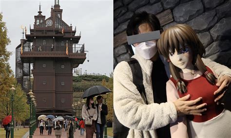 Japanese Men ‘Regret’ Groping Girl Statues in Anime Theme Park