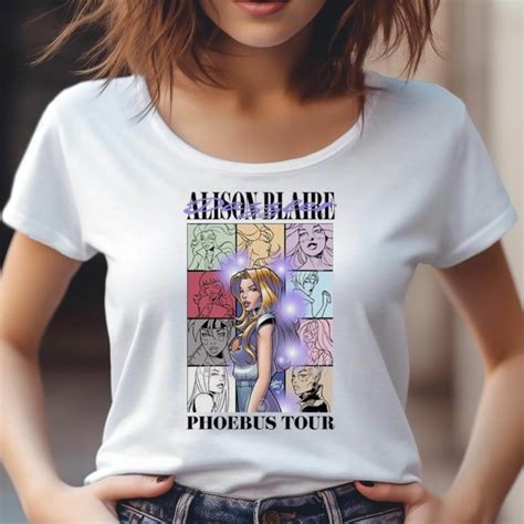 Alison Blaire Dazzler Phoebus Tour X Men Shirt - Hersmiles