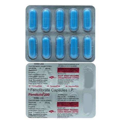 Fenobate 200 mg Capsule | Uses, Side Effects, Price | Apollo Pharmacy