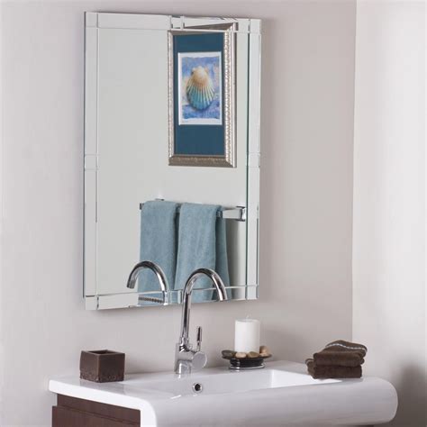 The Ultimate Guide to Frameless Beveled Bathroom Mirrors for a Chic Home