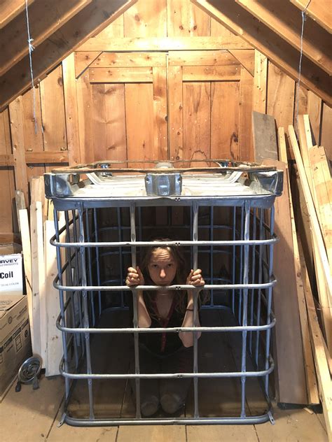 Just a little girl in a big cage : r/Kinkposts