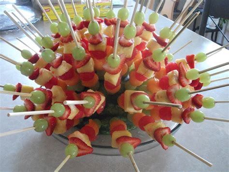 Kid-Friendly Fruit Skewers with Fruit Dip