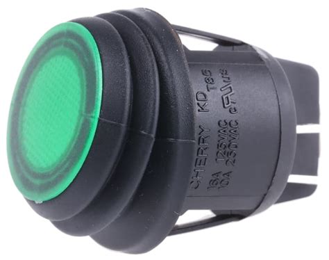 KDH3AEA2GBB ZF | ZF Illuminated DPST, On-Off Rocker Switch Panel Mount ...