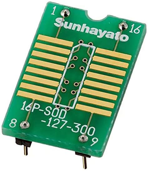 16P-SOD-127-300 Sunhayato | Sunhayato Straight Through Hole Mount 2.54 ...