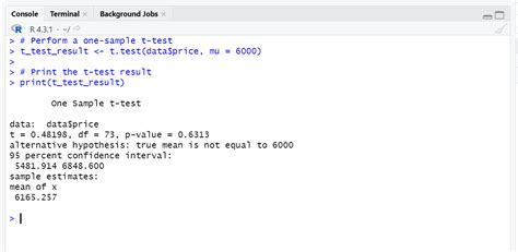 Image result for T-Test Using R
