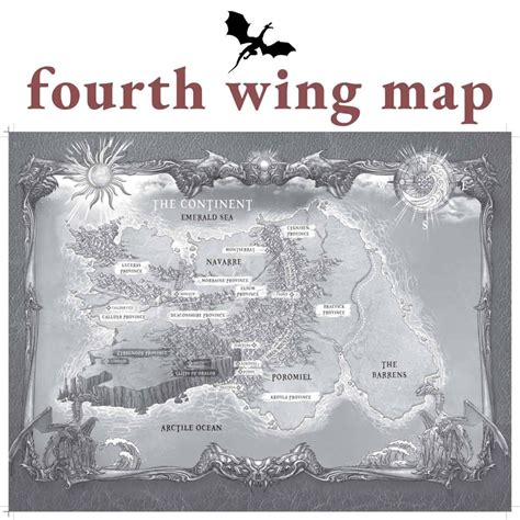 Ultimate Guide to the Fourth Wing Map | Wings book, Wings, Wings art
