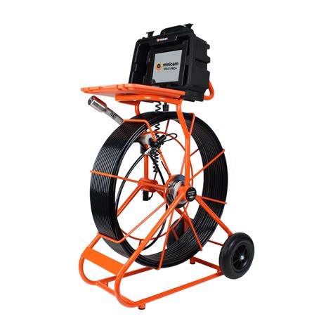 MiniCam Solo Pro+ Push Camera – PipeVision – Self-Leveling Camera Head