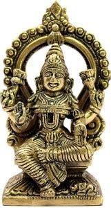 eSplanade Brass Lakshmi Laxmi Goddess Murti Figurine Sculpture Statue ...