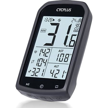 CYCPLUS GPS Bike Computer Waterproof Bicycle Speedometer and Odometer ...