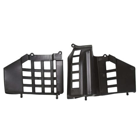 ECOTRIC Black Heel Guards footrest Stand For Yamaha Banshee Left ...