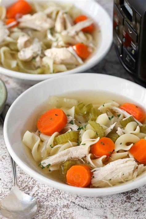 Crock Pot Chicken Noodle Soup On High at Dennis Marquis blog